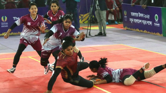 কাবাডির ফাইনালে আনসার
