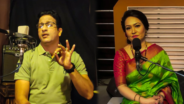 এবার দ্বৈত গান গেয়ে প্রশংসায় ভাসছেন টেবিল টেনিস তারকা মানস ও ব্যাডমিন্টন খেলোয়াড় রুনা