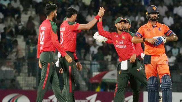 নেদারল্যান্ডসকে হোয়াইটওয়াশের লক্ষ্যে আজ মাঠে নামছে বাংলাদেশ