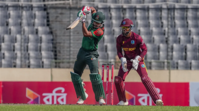 ওয়েস্ট ইন্ডিজকে ২০৮ রানের লক্ষ্য দিল বাংলাদেশ
