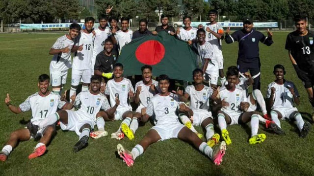 চীনের আমন্ত্রণমূলক টুর্নামেন্টের ফাইনালে বাফুফে একাডেমি