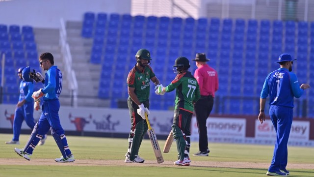 আফগানদের বিপক্ষে আজ সিরিজ বাঁচানোর লড়াই বাংলাদেশের