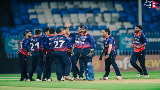 সাবেক বিশ্বচ্যাম্পিয়ন উইন্ডিজকে হারিয়ে নেপালের ইতিহাস