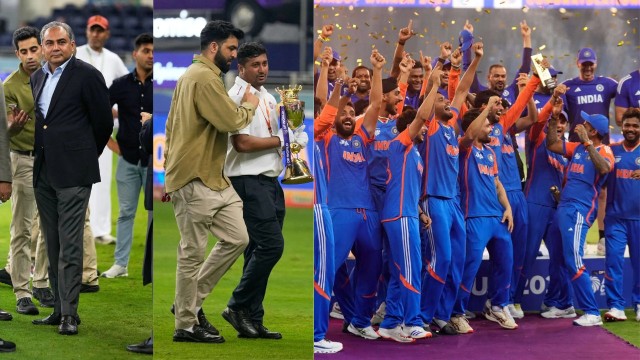 এসিসি প্রধান পাকিস্তানের নদভী, তাই ট্রফি গ্রহণ করেনি ভারত!