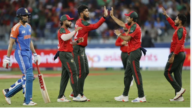 বাংলাদেশকে ১৬৯ রানের লক্ষ্য দিল ভারত