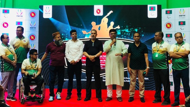 শারীরিক প্রতিবন্ধীদের প্যারা টেবিল টেনিস শুরু