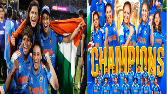 অবশেষে বিশ্ব চ্যাম্পিয়ন ভারত। ছবি: সংগৃহীত