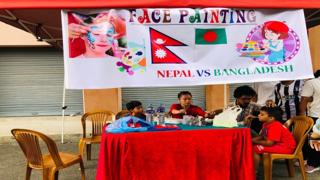 ফুটবল ঘিরে দশরথে উৎসব
